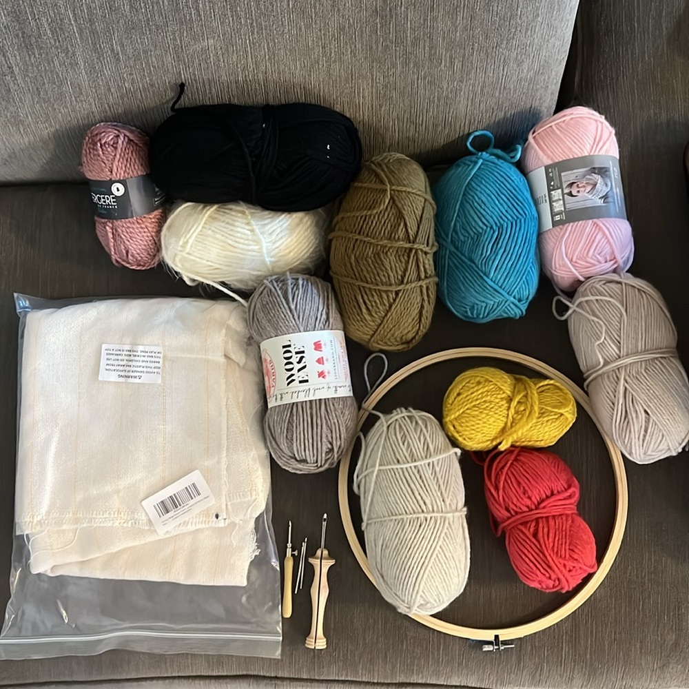 Punch Needle Starter Kit: Like New